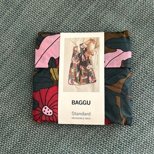 Baggu Pink Fern Reusable Bag